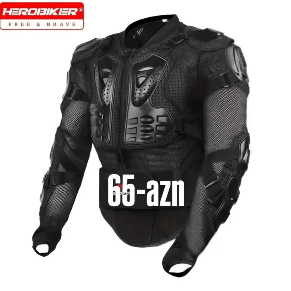 Moto qorunma Jileti. HEROBIKER Motosiklet qoruyucu gödəkçə – tam bədən — Avto, Bakı (6)