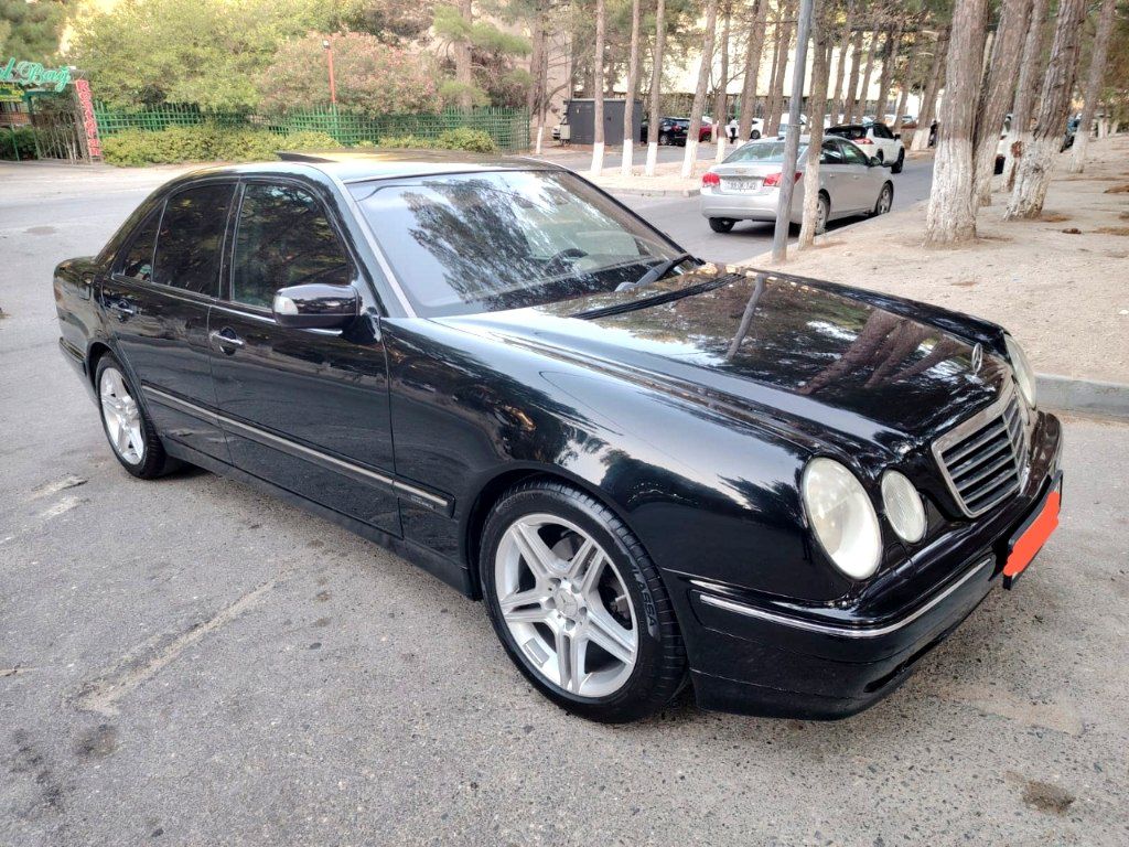 Mercedes E 240, 2.4 L, 2001 il, 281 322 km — Avtomobillər, Bakı (2)