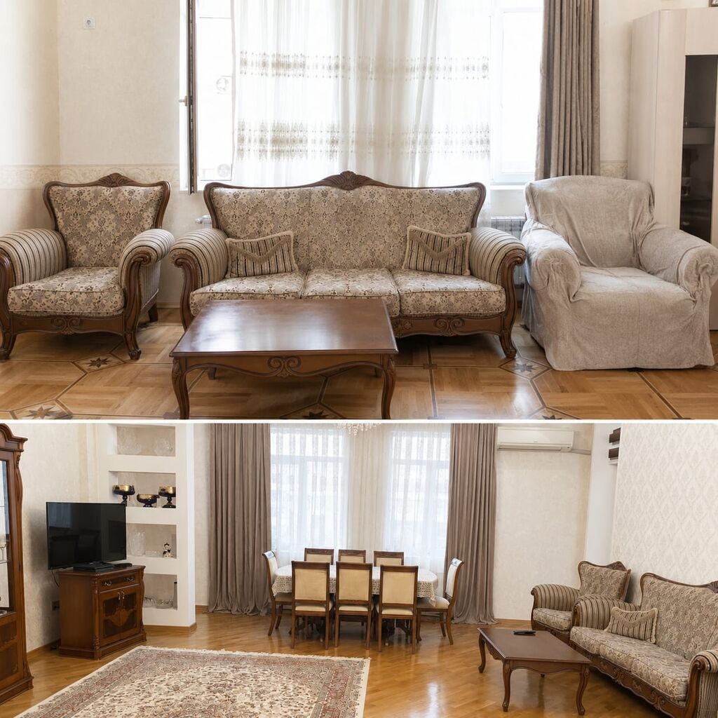 Divan kreslo masa desti. 300azn.ayri ayri 150azn ünvan nesimi! — Mebel, Bakı