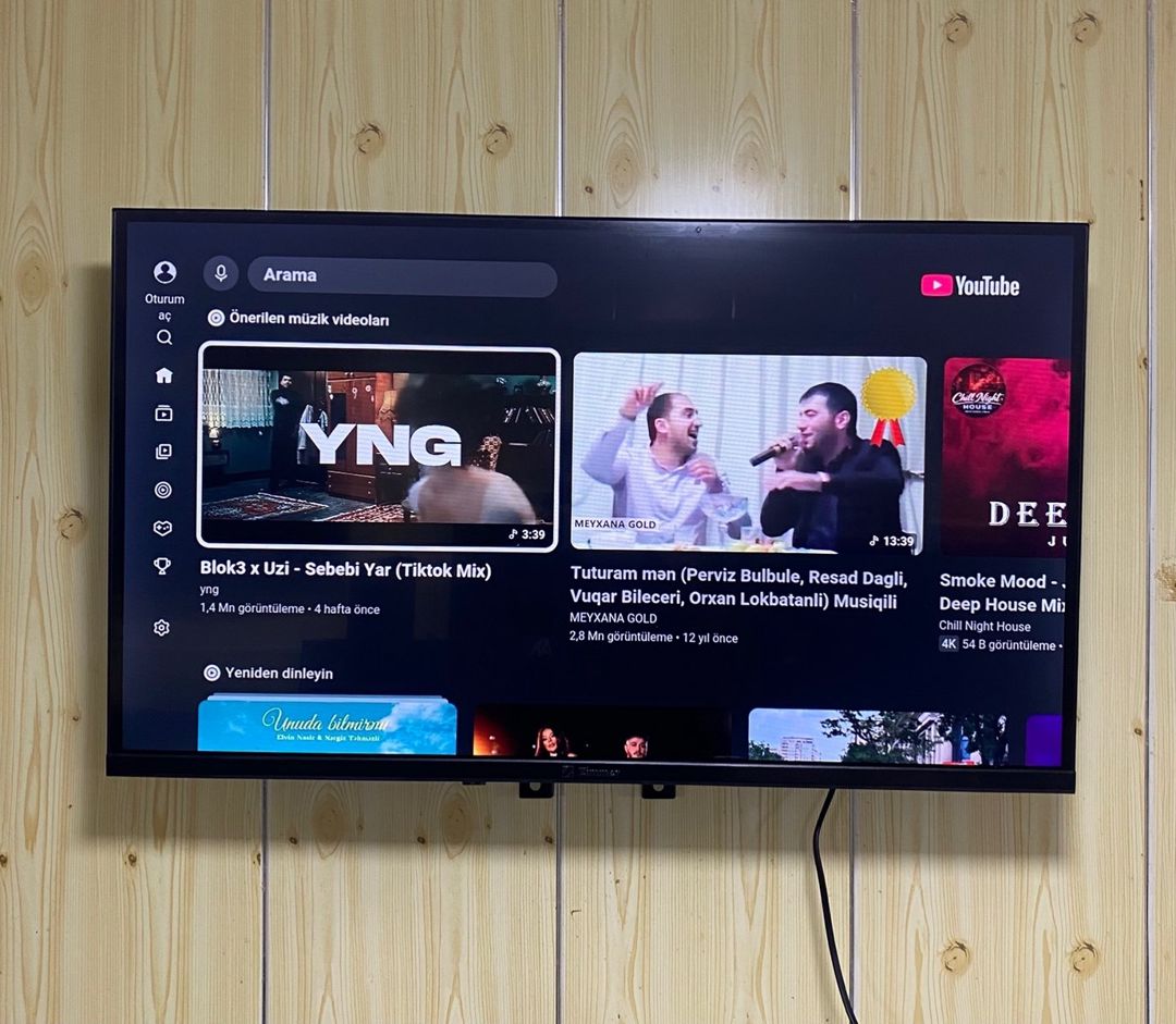 Televizor Zimmer 82 smart — Elektronika, Bakı (2)
