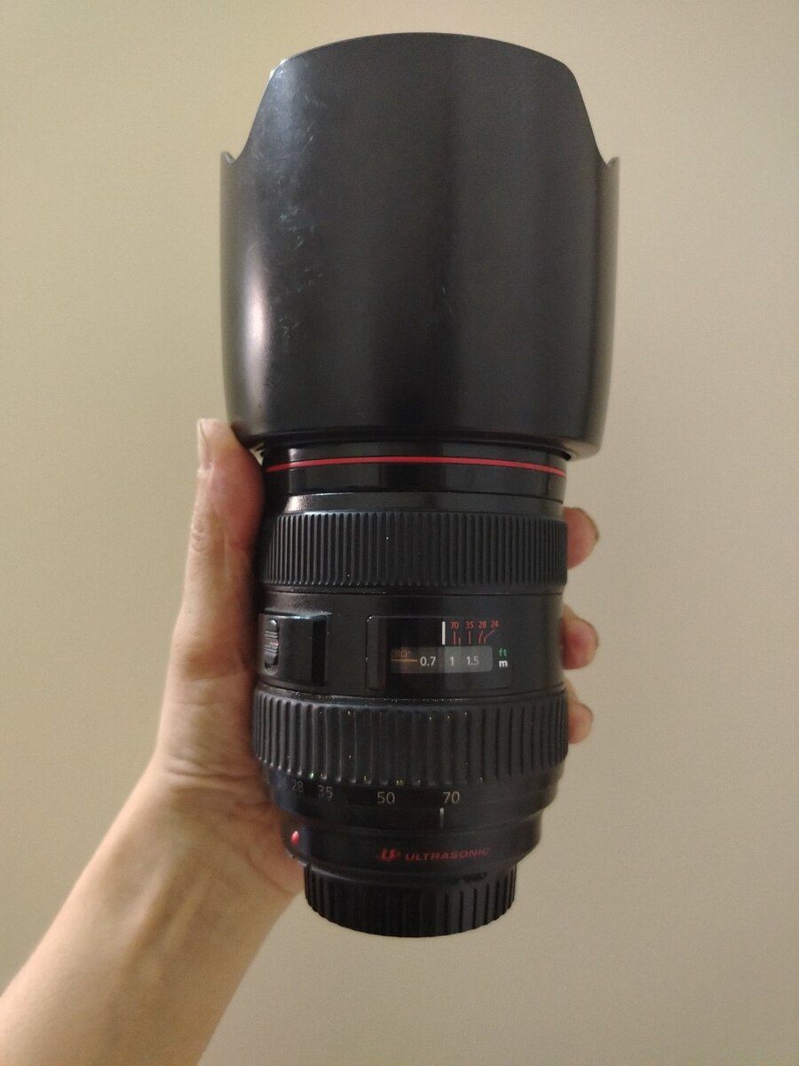 Linza Canon 24 70 f2 — Elektronika, Bakı (6)