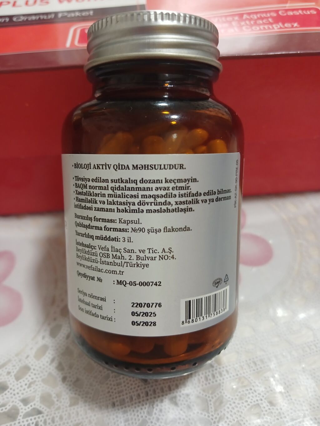 Pikonat – Xrom Pikolinate qida əlavəsi Məhsul haqqında: - Növ — Gözəllik və sağlamlıq, Mingəçevir (2)