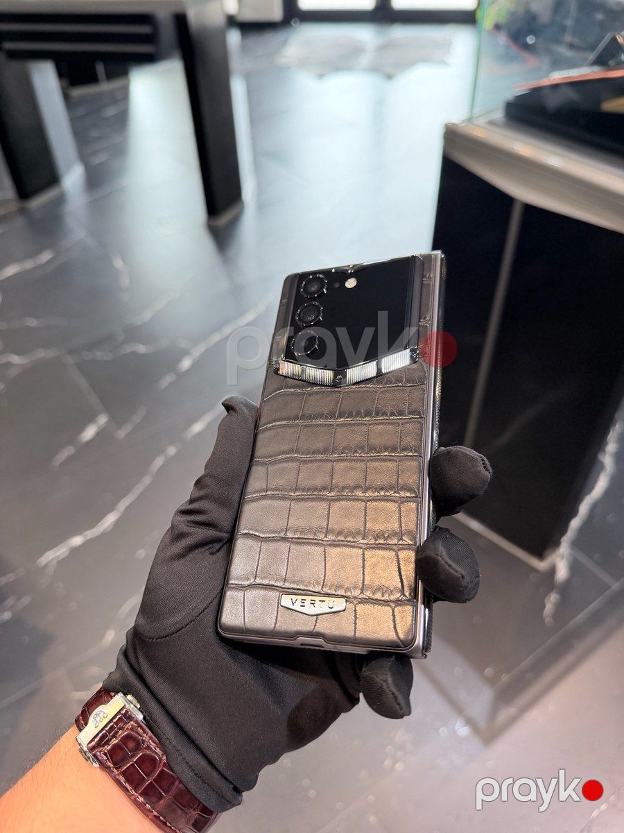 Vertu Alpha Fold Black Alligator 1 TB 2026 — Smartfonlar, Bakı (8)