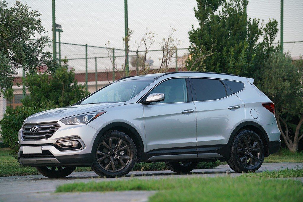 Hyundai Santa Fe, 2.0 L, 2017 il, 65 000 km — Avtomobillər, Bakı (12)