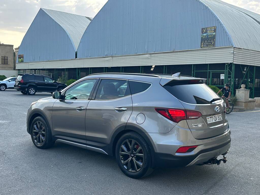 Hyundai Santa Fe, 2.0 L, 2017 il, 136 000 km — Avtomobillər, Bakı (7)