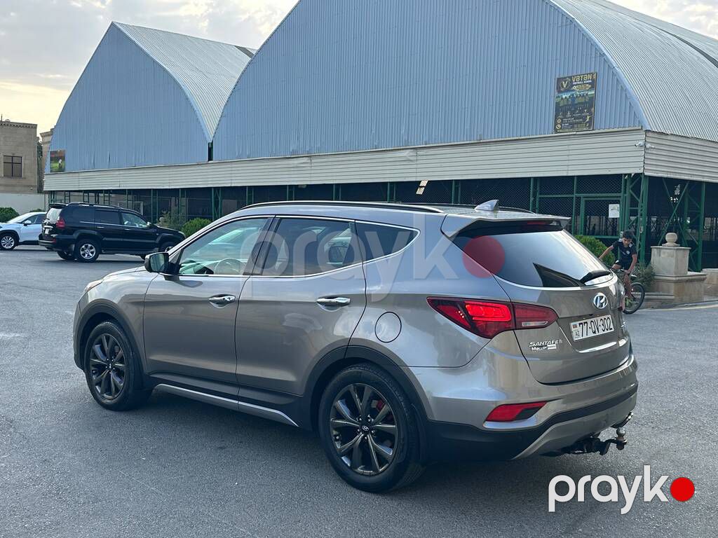 Hyundai Santa Fe, 2.0 L, 2017 il, 136 000 km — Avtomobillər, Bakı (7)
