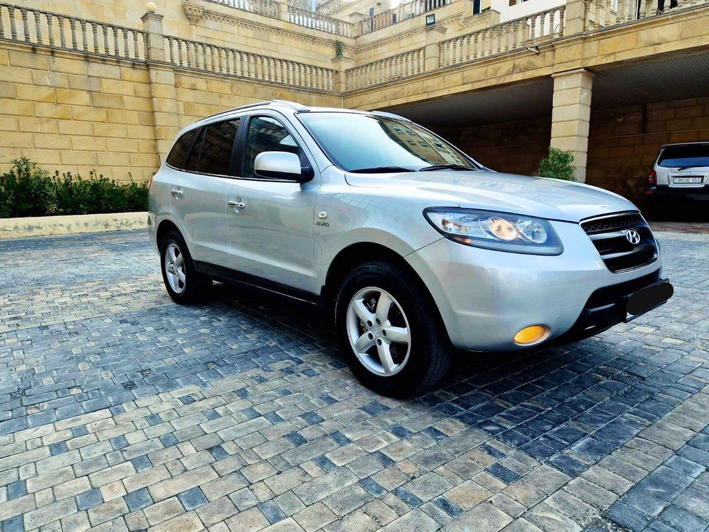 Hyundai Santa Fe, 2.2 L, 2007 il, 240 000 km — Avtomobillər, Bakı (5)