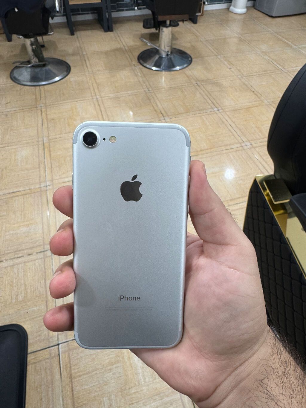 IPhone 7, 32 GB, Natural Titanium, Barmaq izi — Apple iPhone, Bakı (4)