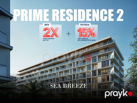 Satılır 1 otaqlı yeni tikili 54.4 m²