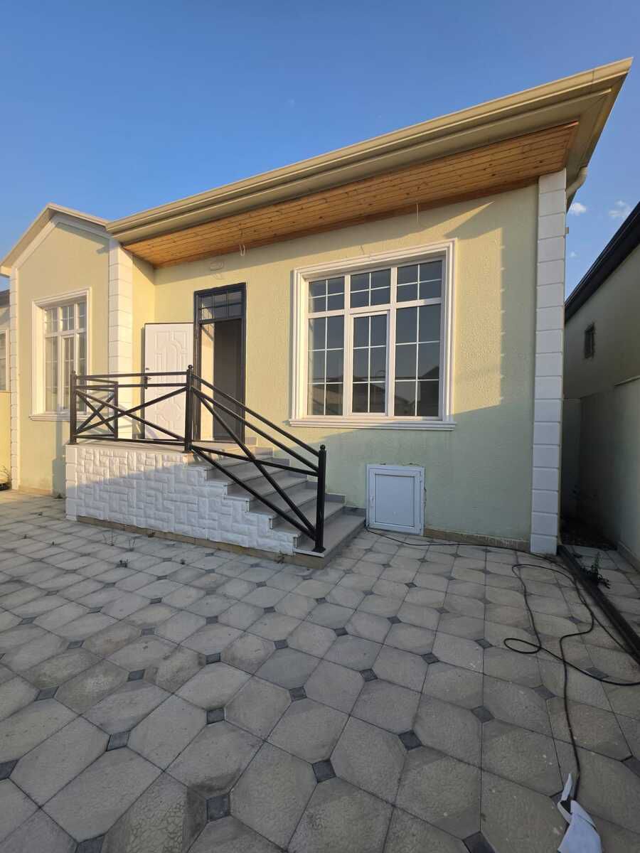 Satılır 3 otaqlı həyət evi/bağ evi 90 m² — Ev, villa, Bakı (3)