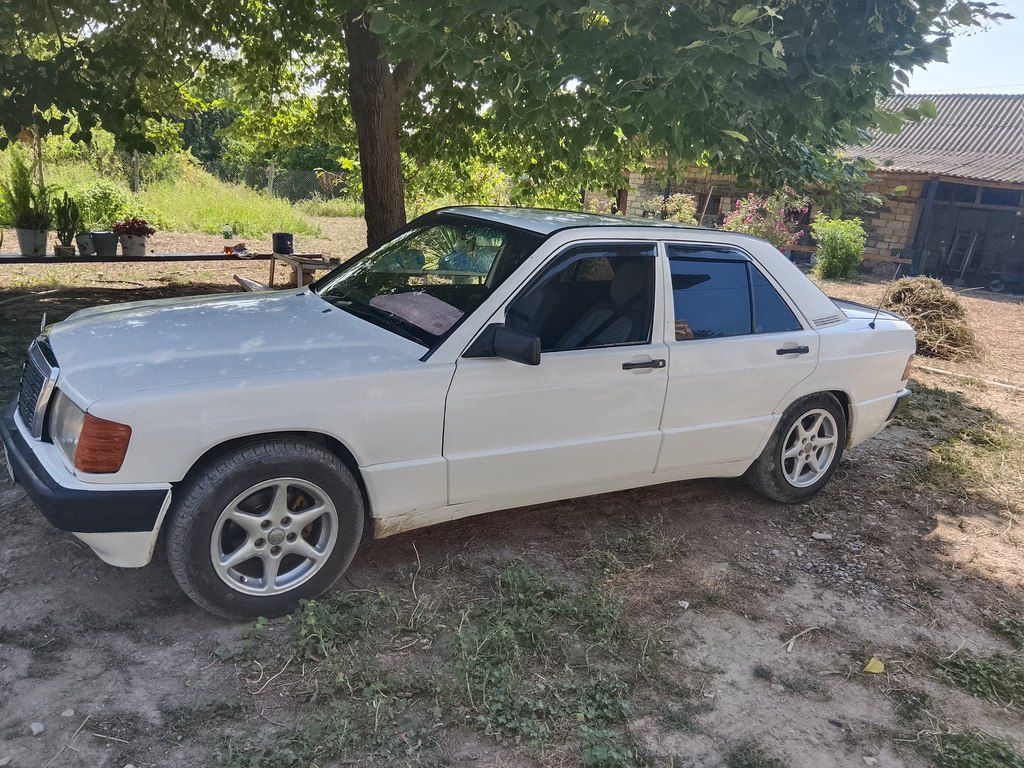 Mercedes 190, 2.0 L, 1989 il, 500 000 km — Avtomobillər, Şəki (7)