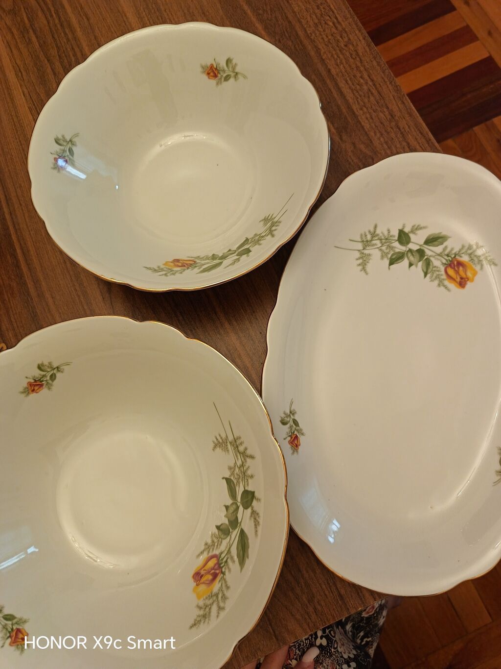 Nahar dəsti, rəng - Ağ, Farfor, Almaniya — Mallar, Bakı (2)