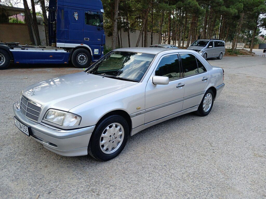 Mercedes C 240, 2.4 L, 1999 il, 281 000 km — Avtomobillər, Bakı (12)