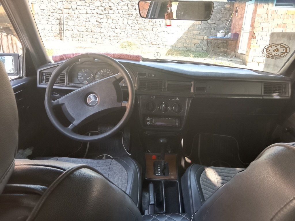 Mercedes 190, 2.0 L, 1989 il, 500 000 km — Avtomobillər, Şəki (4)