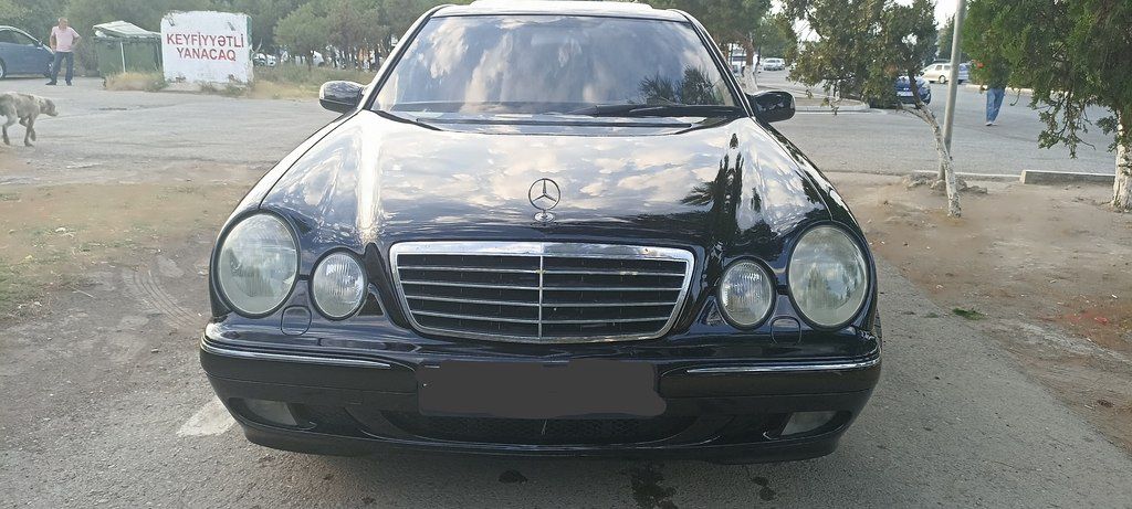 Mercedes E 240, 2.4 L, 2001 il, 281 322 km — Avtomobillər, Bakı
