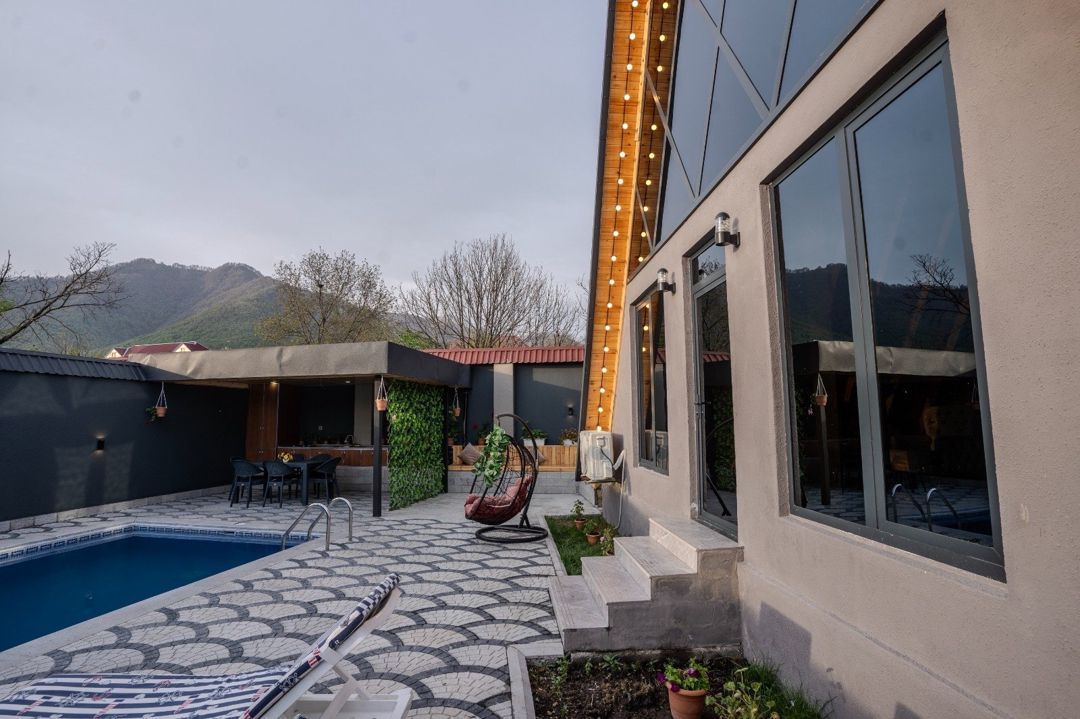 İcarəyə verilir 4 otaqlı həyət evi/bağ evi 70 m² — Ev, villa, Qəbələ (5)