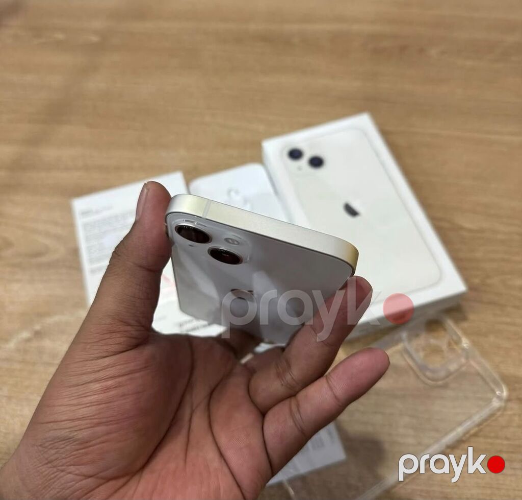 IPhone 13, 128 GB, Starlight, Zəmanət, Simsiz şarj, Face ID — Apple iPhone, Digah (4)