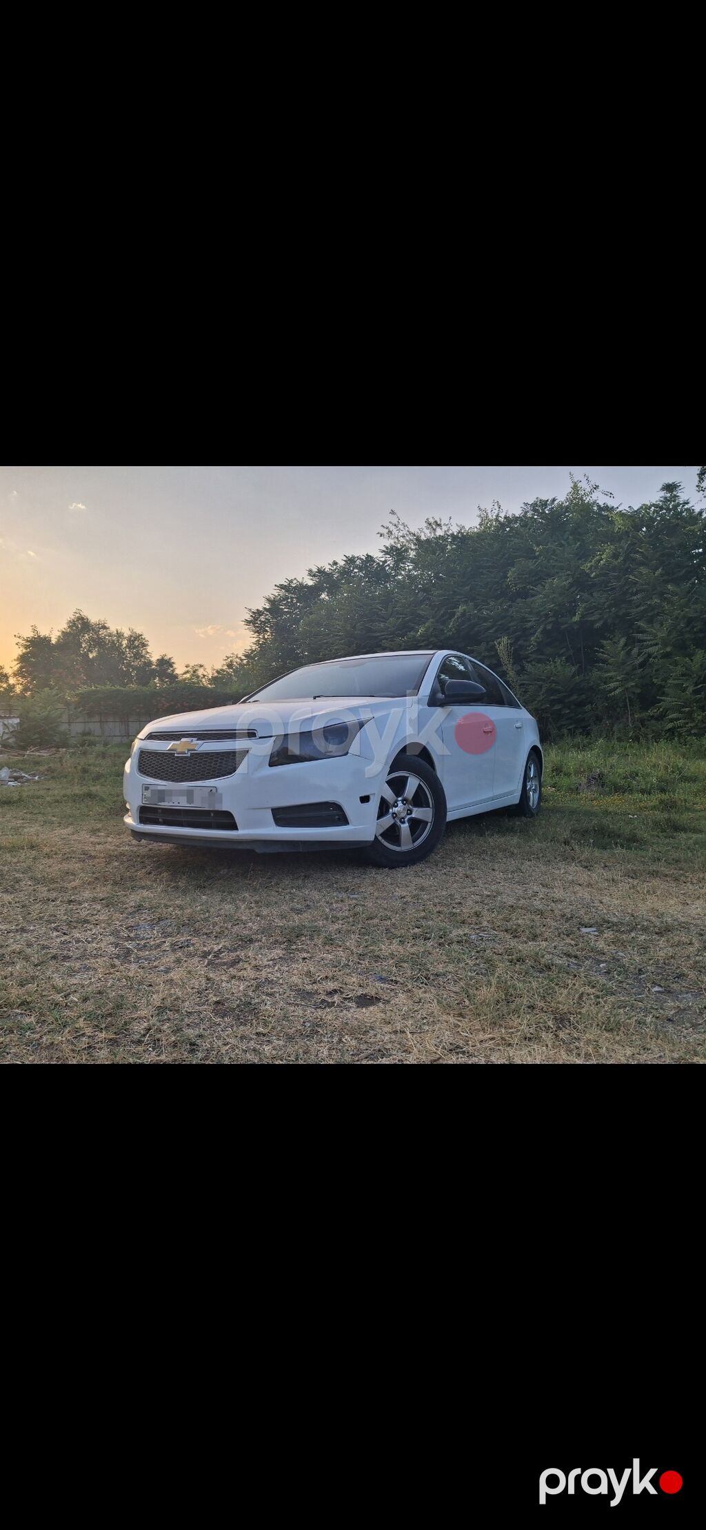 Chevrolet Cruze sedan - Kuzov: ağ rəng, 4 qapılı sedan, arxa — Avto, Bakı (7)