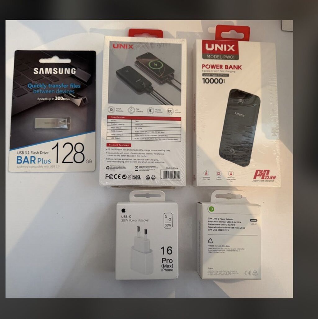 Powerbank Samsung, 10000 mAh, Yeni — Elektronika, Sumqayıt