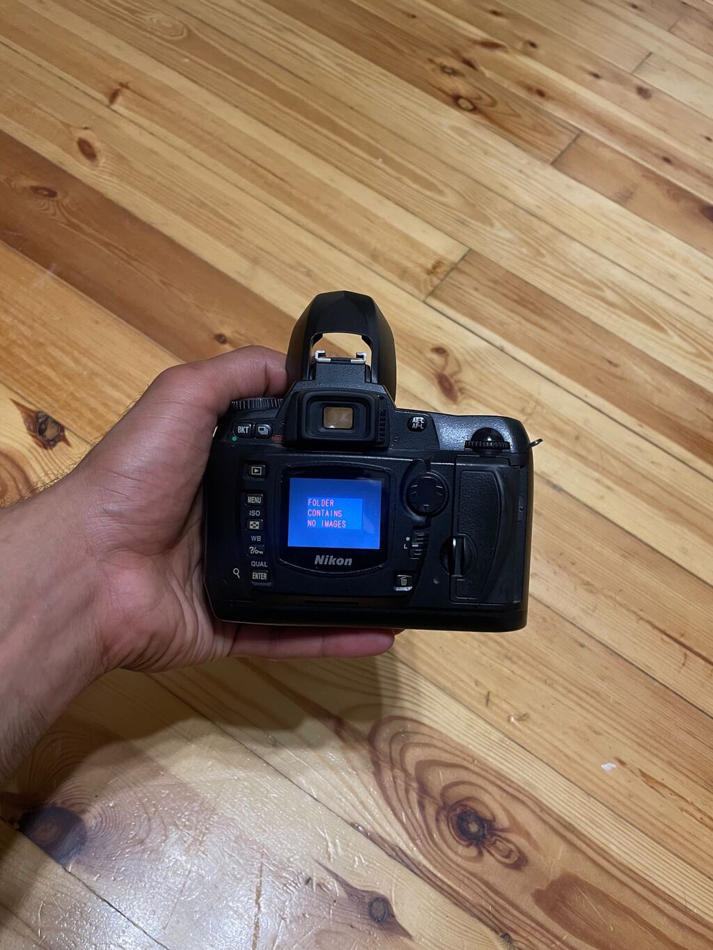 Nikon D70 DSLR fotoaparat dəsti Məhsulun tərkibi: - Nikon D70 gövdə - — Elektronika, Bakı (5)