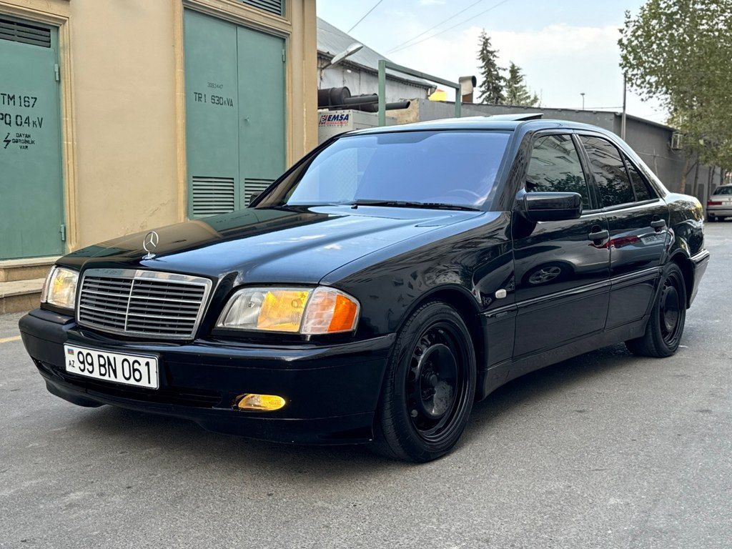 Mercedes C 240, 2.4 L, 1998 il, 320 000 km — Avtomobillər, Bakı (3)