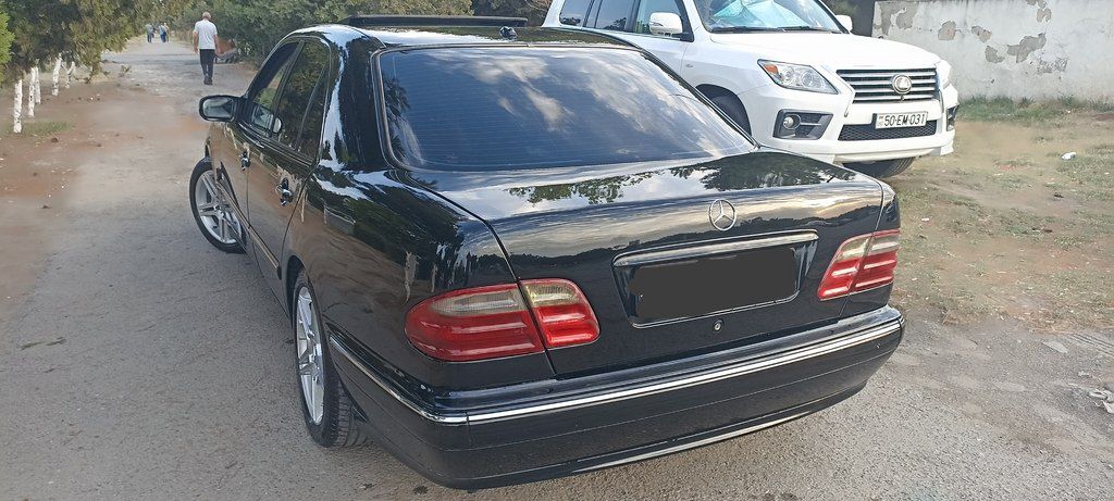 Mercedes E 240, 2.4 L, 2001 il, 281 322 km — Avtomobillər, Bakı (5)