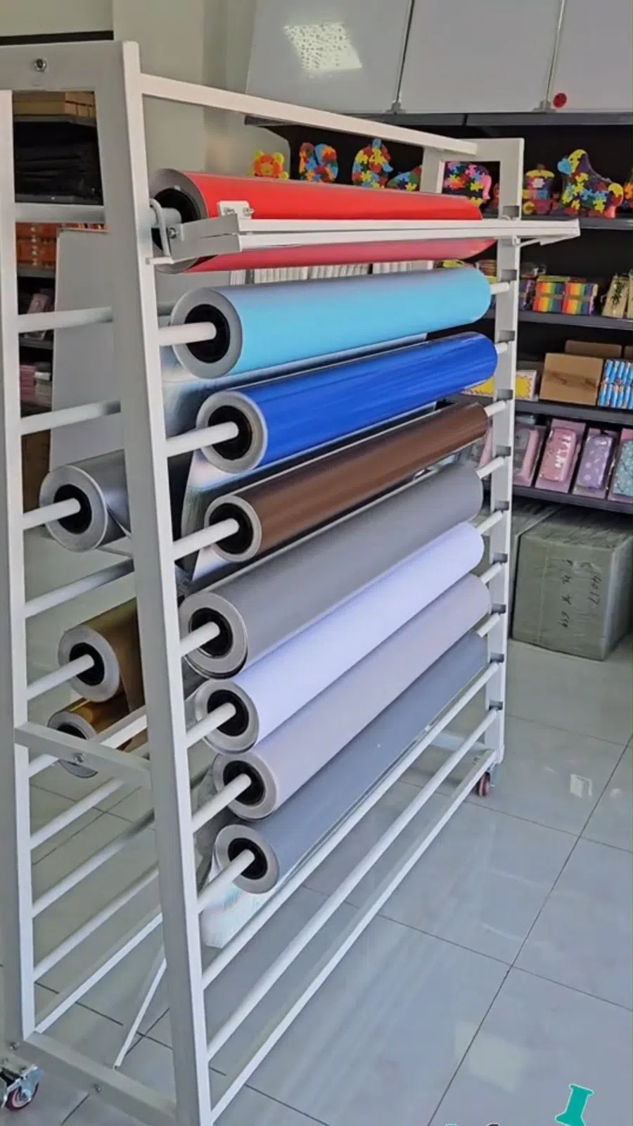 Rulonlar üçün çoxsəviyyəli metal stend — Biznes və avadanlıq, Bakı (7)