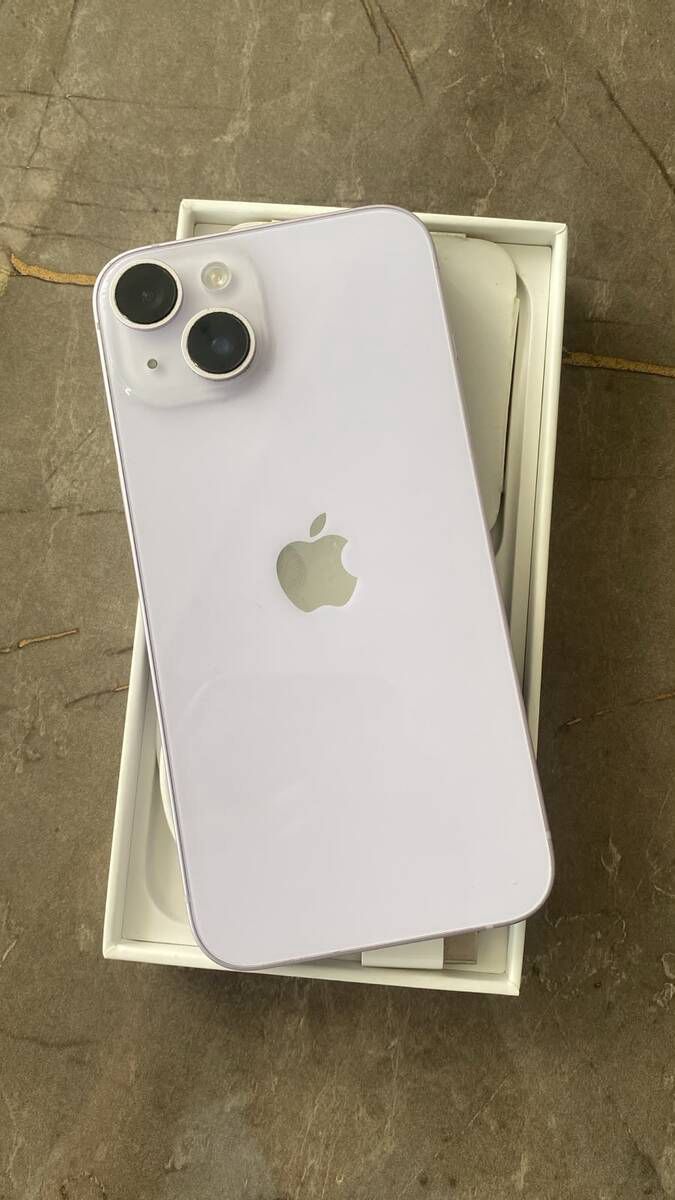 Apple iPhone 14 Purple 128GB/4GB — Smartfonlar, Bakı (3)