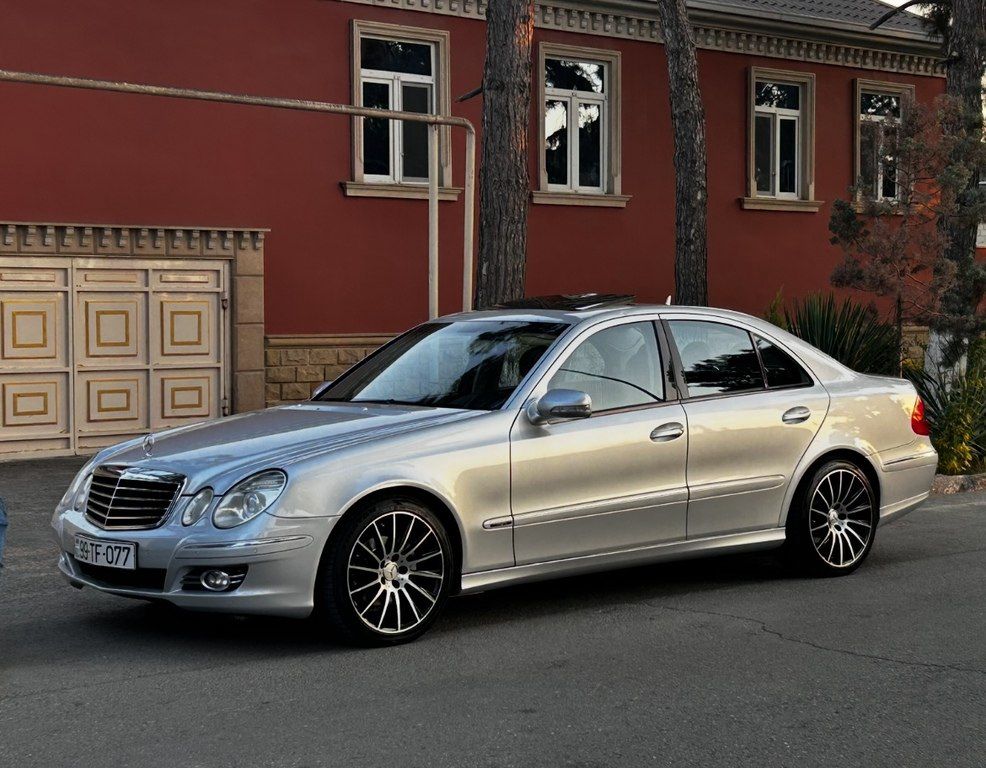 Mercedes E 220, 2.2 L, 2007 il, 350 000 km — Avtomobillər, Şirvan (2)