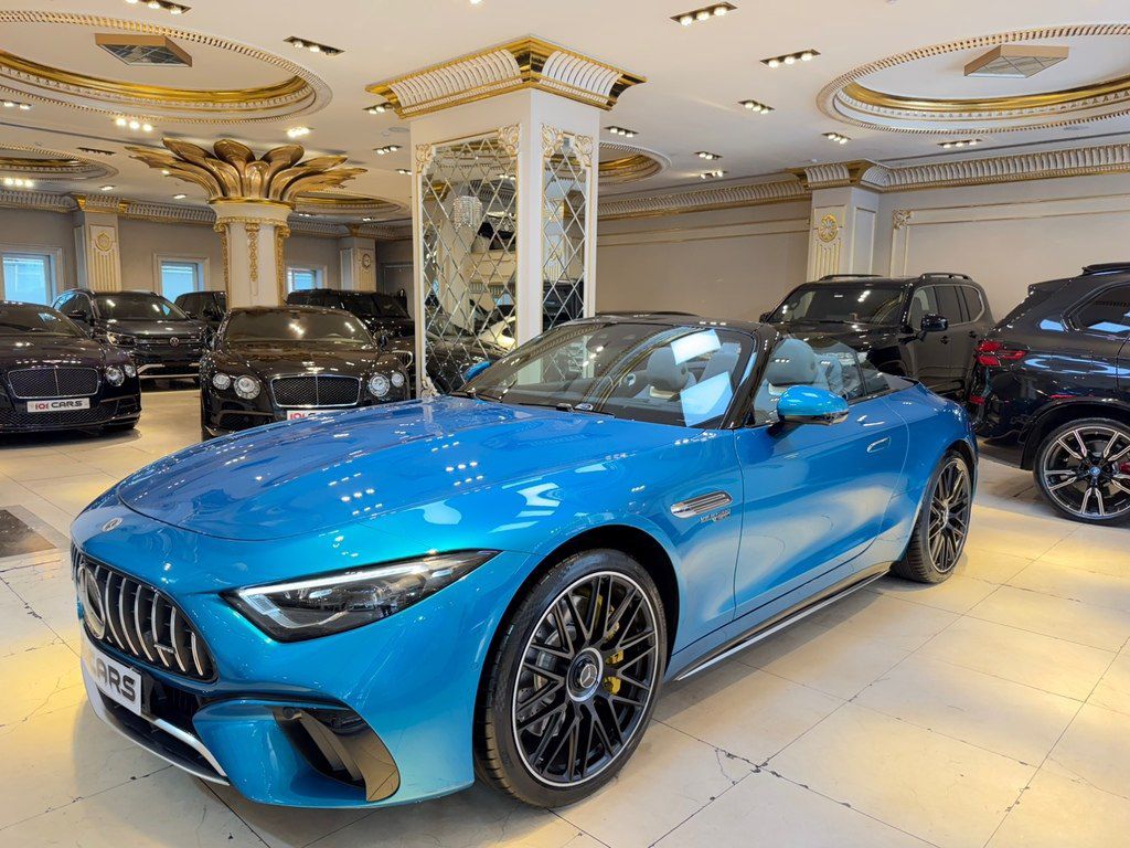 Mercedes SL 43 AMG, 4.0 L, 2022 il, 6 000 km — Avtomobillər, Bakı (4)