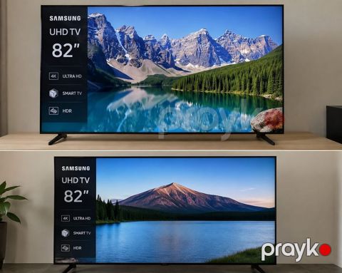Nure Məhsul: 2 ədəd Samsung 82" UHD TV - 4K Ultra HD çözünürlük — Bakı