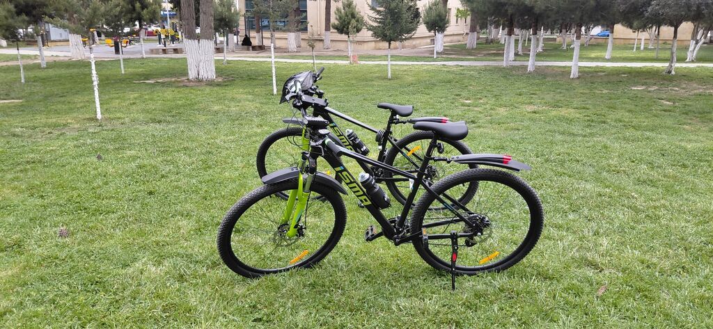 MTB tipli velosiped – ISMAR (qara/yaşıl) Xüsusiyyətlər: - 27.5” — Dağ velosipedləri, Bakı