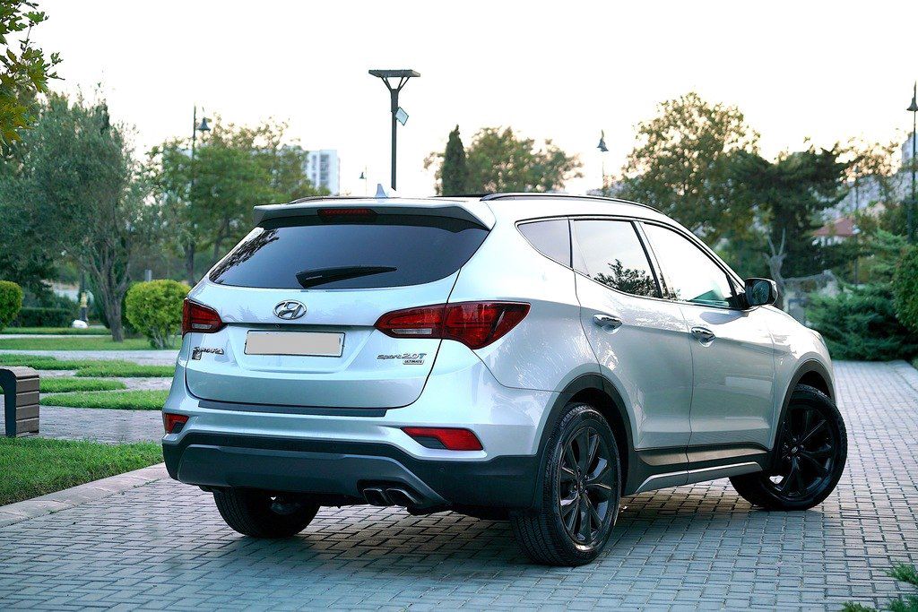 Hyundai Santa Fe, 2.0 L, 2017 il, 65 000 km — Avtomobillər, Bakı (7)
