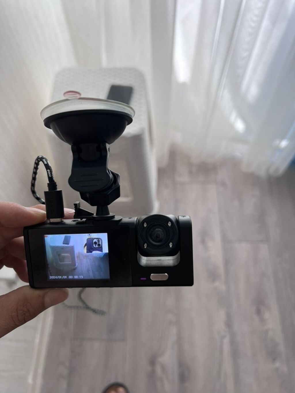 Avtomobil üçün videoqeydiyyatçı (dash cam) - 1080P Full HD çəkiliş — Elektronika, Xırdalan (2)