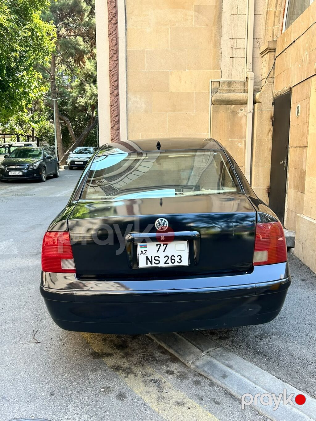 Volkswagen Passat B5, sedan kuzov, qara rəng. Mator yeni dəyişilib — Avto, Bakı (8)