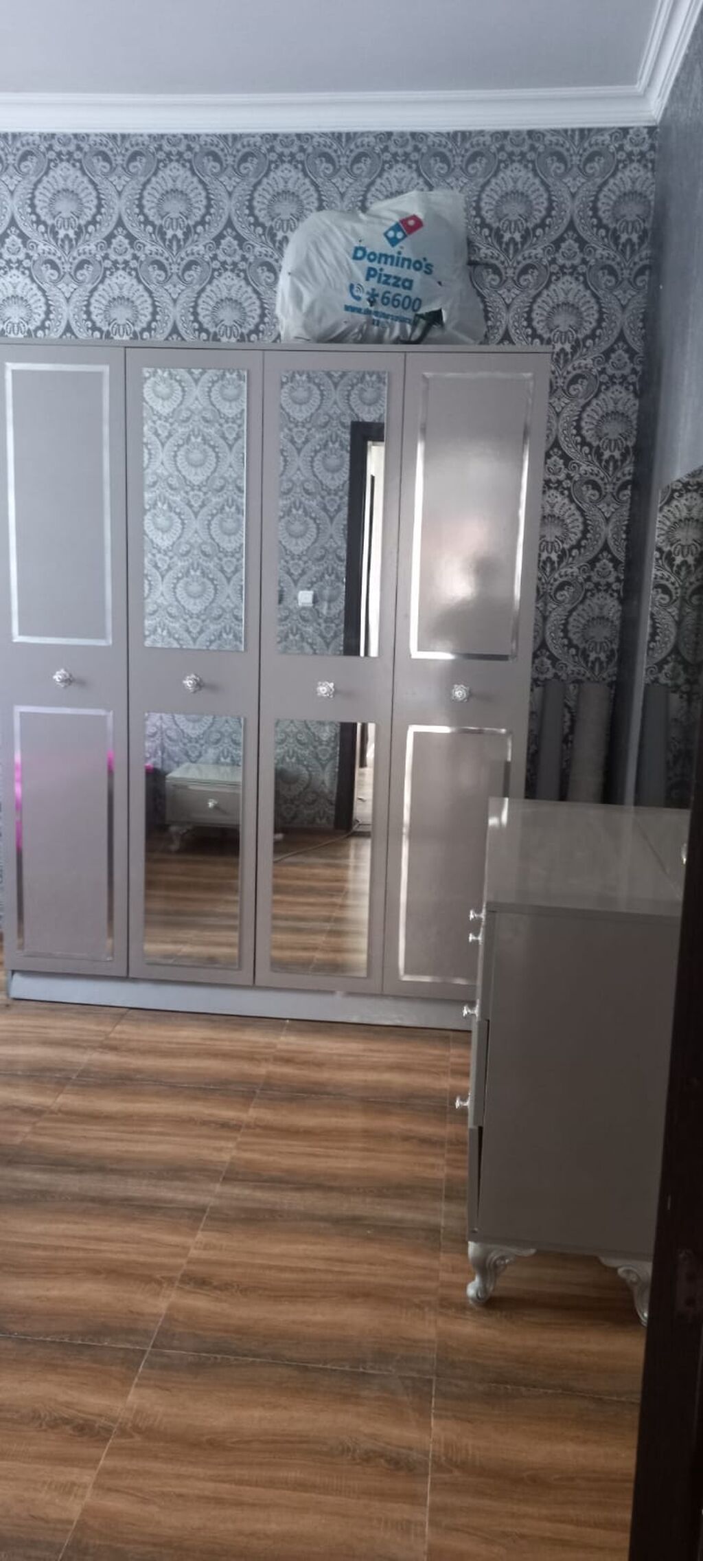 Xirdalan da texnikomun yaninda 2 otaqli temirli esyali adelni heyet — Daşınmaz əmlak, Bakı (3)