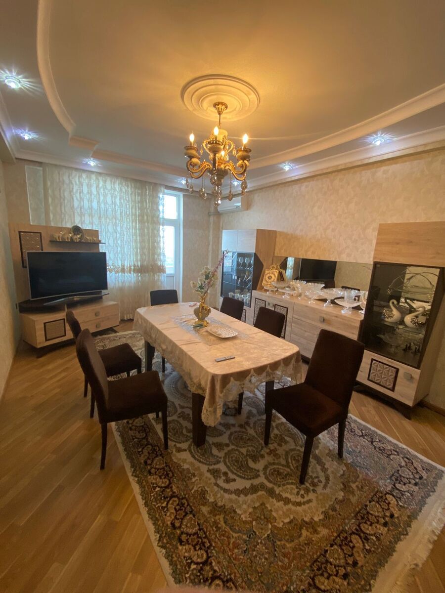 İcarəyə verilir 3 otaqlı yeni tikili 110 m² — Mənzil, Bakı (2)