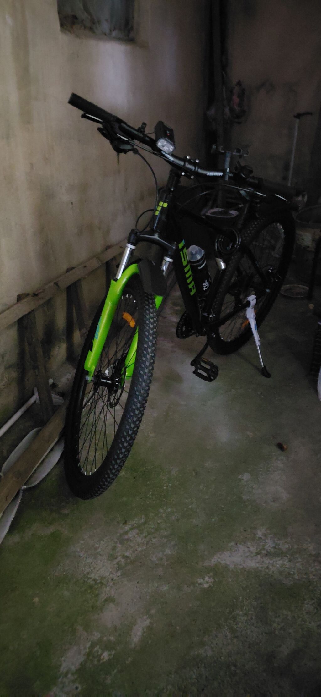 MTB tipli velosiped – ISMAR (qara/yaşıl) Xüsusiyyətlər: - 27.5” — Dağ velosipedləri, Bakı (2)