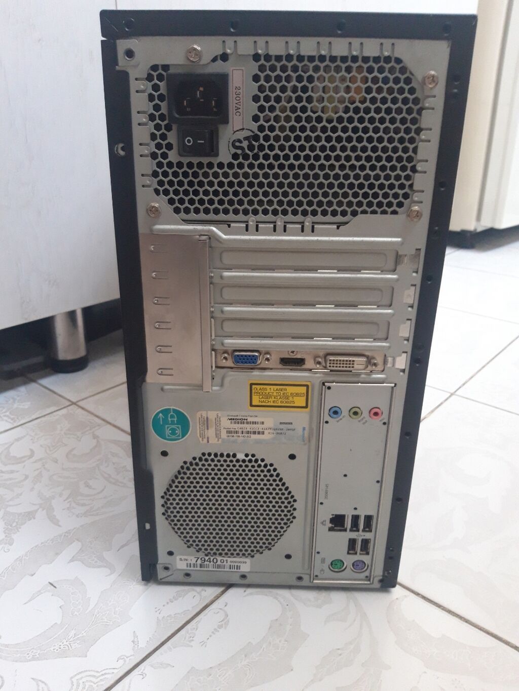 Stolüstü kompüter (microstar korpusu) Xüsusiyyətlər və — Elektronika, Bakı (2)