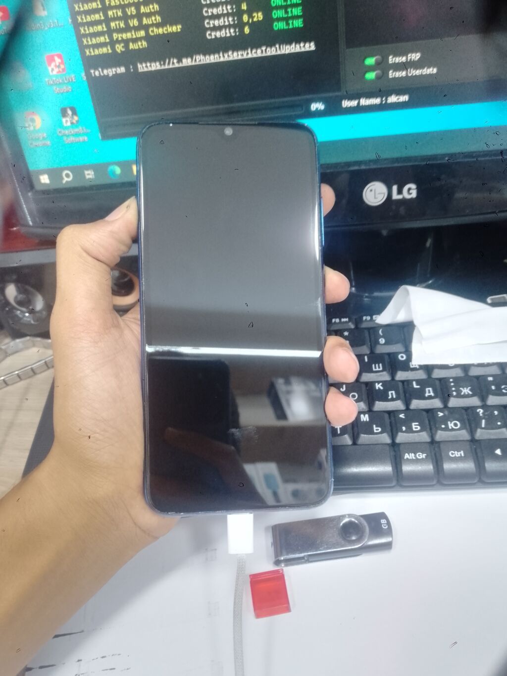 Redmi Note 8, 64 GB, rəng - Mavi, Barmaq izi — Elektronika, Bakı (2)
