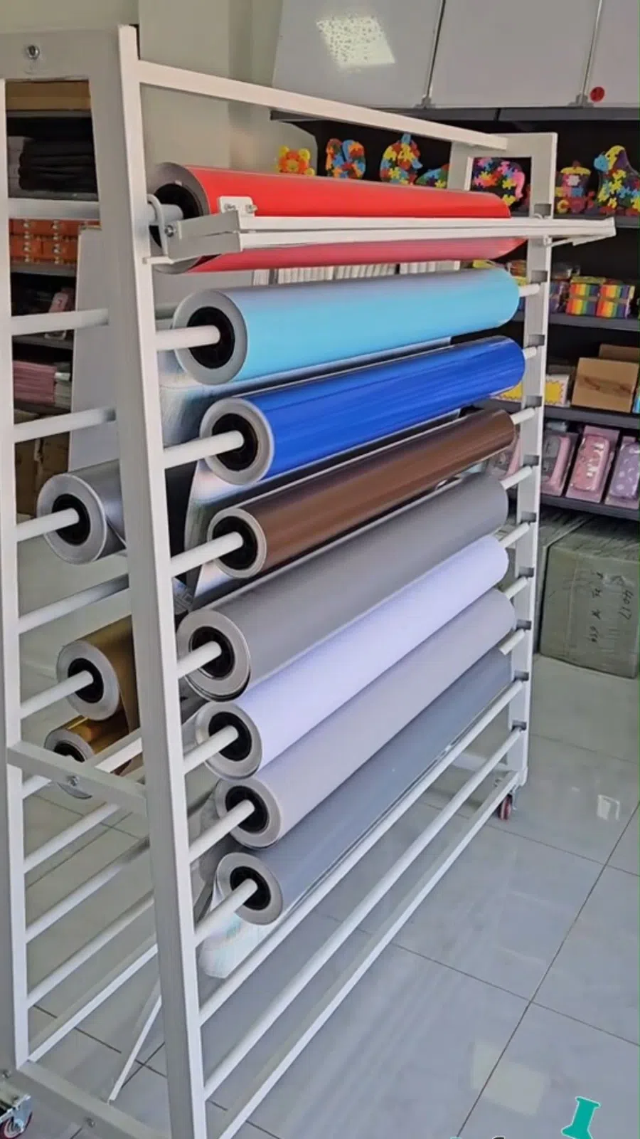 Rulonlar üçün çoxsəviyyəli metal stend — Biznes və avadanlıq, Bakı (6)