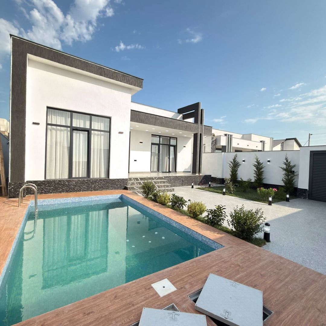 Satılır 4 otaqlı həyət evi/bağ evi 150 m² — Ev, villa, Bakı (2)
