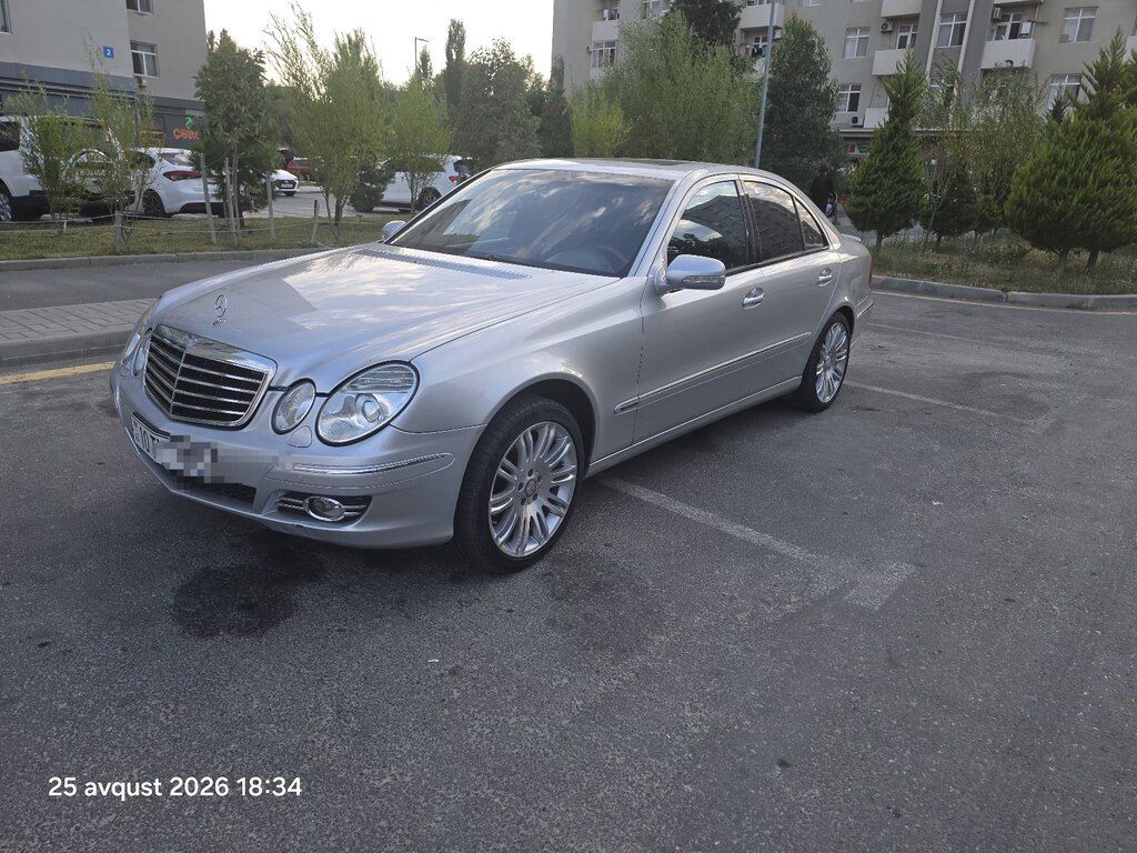 Mercedes E 240, 2.6 L, 2002 il, 268 844 km — Avtomobillər, Bakı (4)