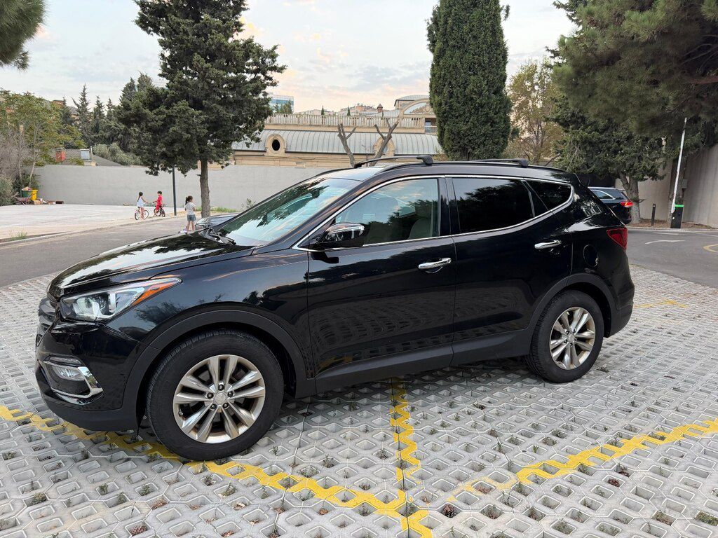 Hyundai Santa Fe, 2.0 L, 2017 il, 94 150 km — Avtomobillər, Bakı (12)