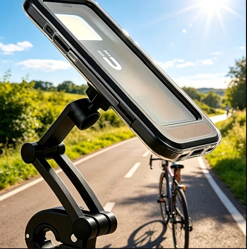 Velosiped və Motosiklet üçün Suya Davamlı Telefon Tutacağı, Maqnitli — Elektronika, Bakı (7)
