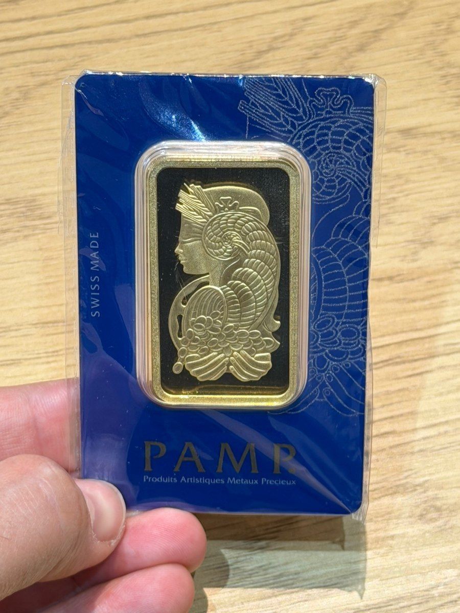 "PAMP" Qızıl külçə — Şəxsi əşyalar, Bakı (6)