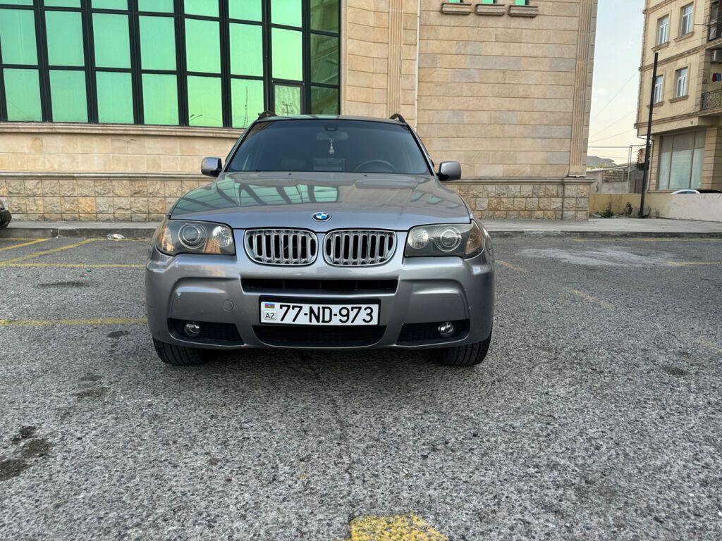BMW X3: 3 l | 2006 il Ofrouder/SUV — Avto, Bakı (9)