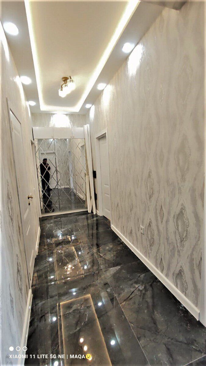 İcarəyə verilir 3 otaqlı yeni tikili 90 m² — Mənzil, Bakı (10)