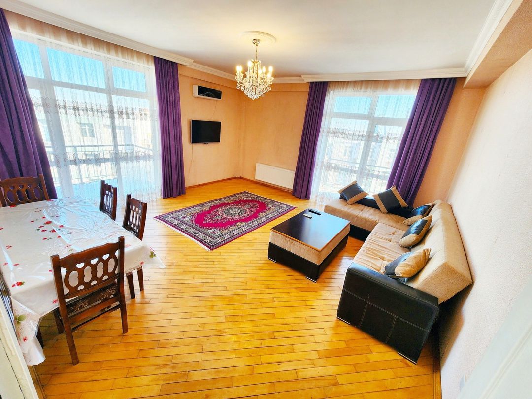 İcarəyə verilir 3 otaqlı yeni tikili 130 m² — Mənzil, Bakı (2)