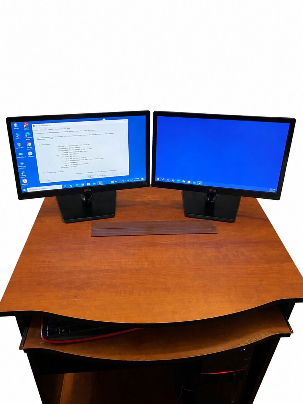 Processor core i7 Gen 3 HDD 500 GB 16 RAM Videocard 1GB 2 Monitor — Elektronika, Bakı